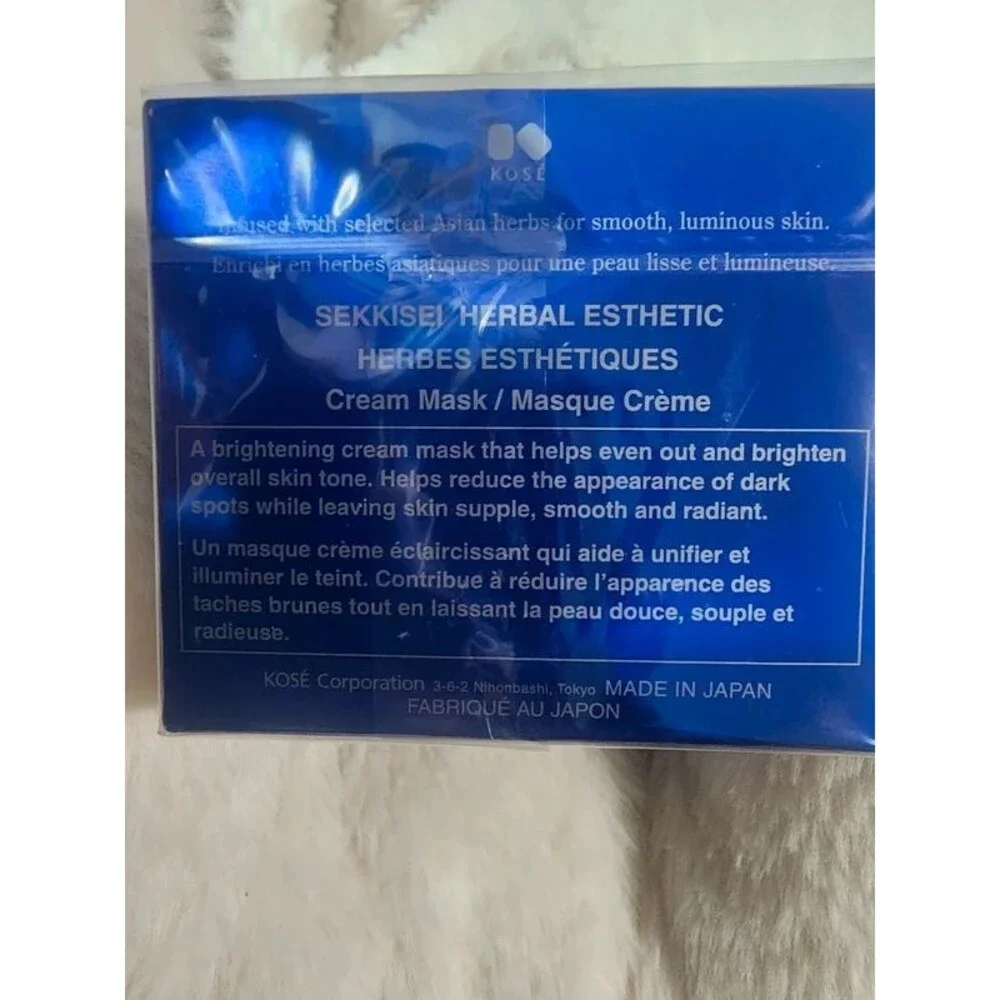 KOSÉ Sekkisei Herbal Esthetic Cream Mask, a 150 mL